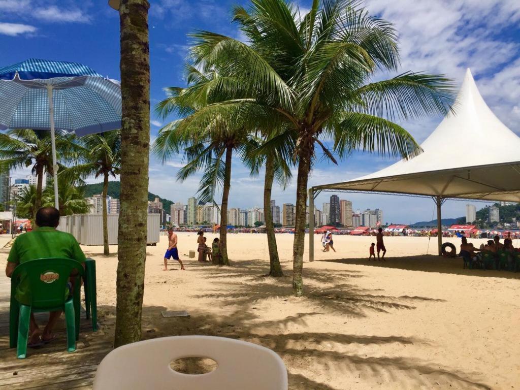 Seu Ap Na Praia Lejlighed São Vicente Eksteriør billede